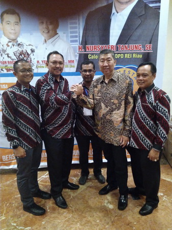 Nursafri Tanjung, Ketua DPD REI Riau Terpilih